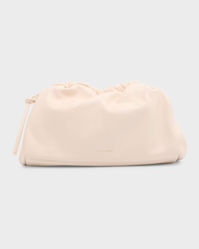 Mansur Gavriel Mini Lambskin Cloud Clutch Bag In Dolly