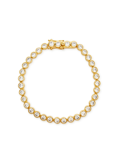 Daphine Chris 18kt Gold-plated Tennis Bracelet