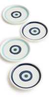 IN THE ROUNDHOUSE EVIL EYE COASTERS EVIL EYE