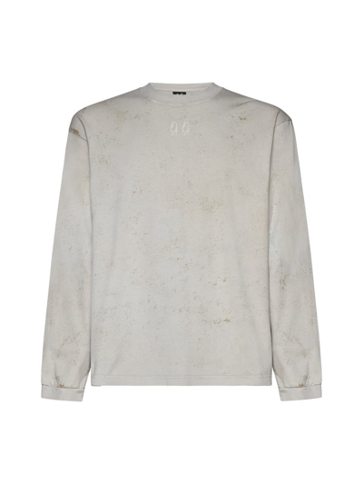 M44 Label Group 44 Label Group Sweaters In Dirty White+gyps