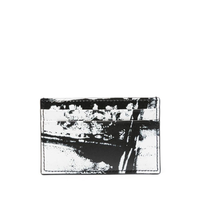 Alexander Mcqueen Small Leather Goods In Black/white