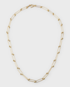 ROBERTO COIN 18K YELLOW GOLD BALL CHAIN NECKLACE