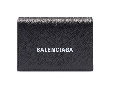 Balenciaga Wallet With Print In Black