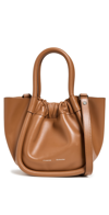 PROENZA SCHOULER EXTRA SMALL RUCHED TOTE COGNAC