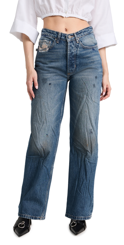 Oak & Acorn Ninety Three Mid Loose Jeans Miner 36