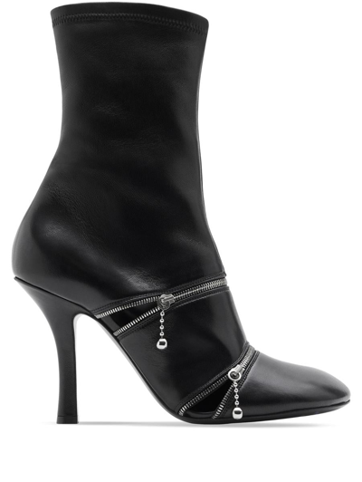 Burberry Boots Shoes In Black