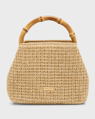 Cult Gaia Solene Mini Crossbody Bag In Natural