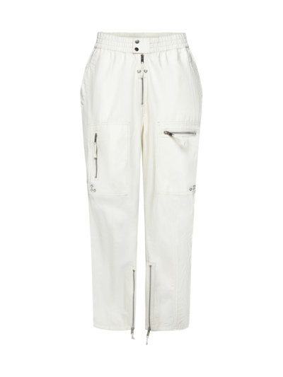 Isabel Marant Off-white Niels Cargo Pants In Weiss