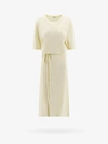Lemaire Yellow Belted Midi Dress