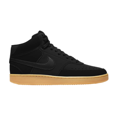 Pre-owned Nike Court Vision Mid 'black Gum'