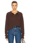 Éterne Brady Cashmere Pullover Sweater In Brown