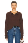Éterne Brady Cashmere Pullover Sweater In Chocolate