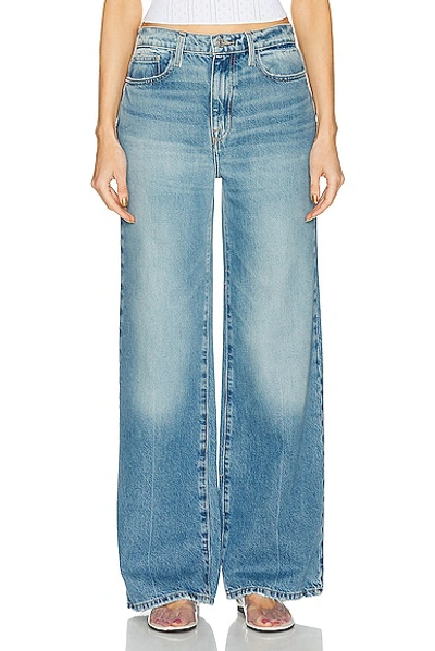 Frame Le Jane Wide-leg Jeans In White