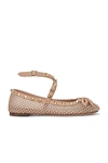 VALENTINO GARAVANI ROCKSTUD BALLERINA FLAT