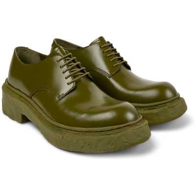 Camperlab Unisex Loafers In Green