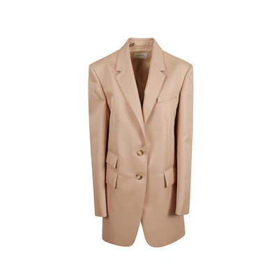 Max Mara Sportmax Azoto Blazer In Beige