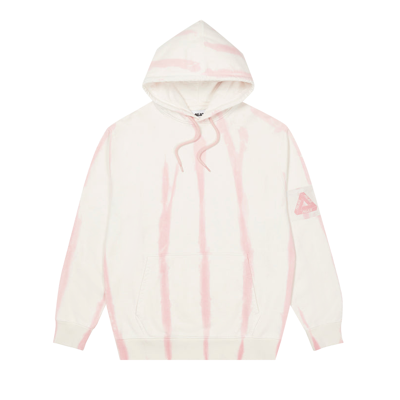 Pre-owned Palace Zebra Tie Dye Hood 'pink' In Multi-color