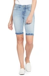 Nydj Plus Womens Denim Boyfriend Denim Shorts In New Wave