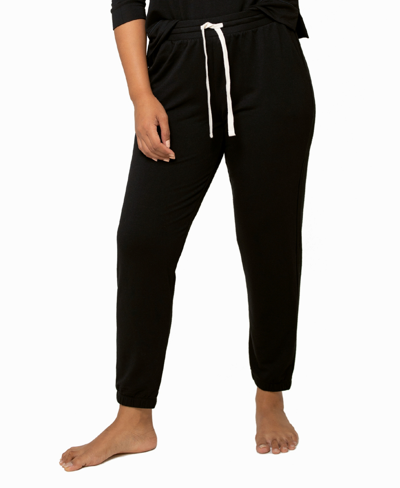 Lively Women's The Terry-soft Jogger In Jet Black