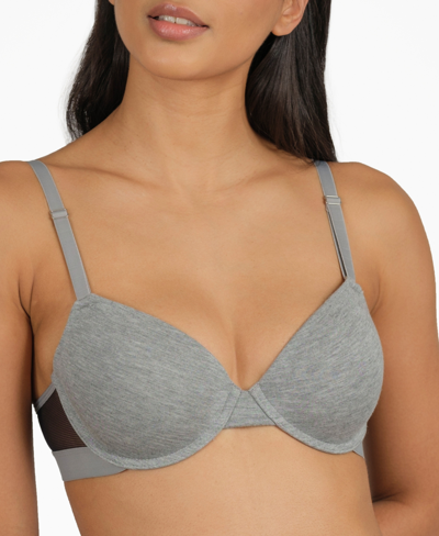 Lively Women's The All-day T-shirt Bra, 42102 In Heather Gray