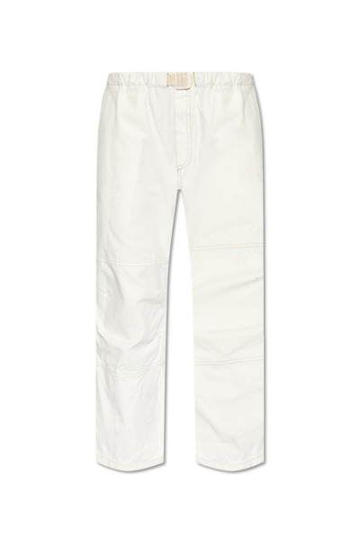 Mm6 Maison Margiela Belted Wide In White