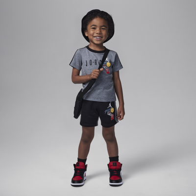 Jordan Babies' Air  Toddler 2-piece Shorts Set In Black
