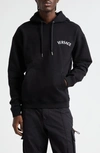 VERSACE MILANO STAMP EMBROIDERED COTTON JERSEY HOODIE