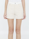 Stella Mccartney Banana Shorts In Beige