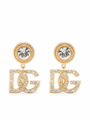 DOLCE & GABBANA DOLCE & GABBANA EARRINGS WITH CRYSTALS