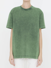 ALEXANDER WANG EMBOSSED LOGO T-SHIRT