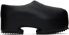 Yume Yume Black Platform Clogs In Black