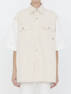 Stella Mccartney Workwear Shirt In Beige