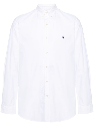 Polo Ralph Lauren Camicia Con Logo In White