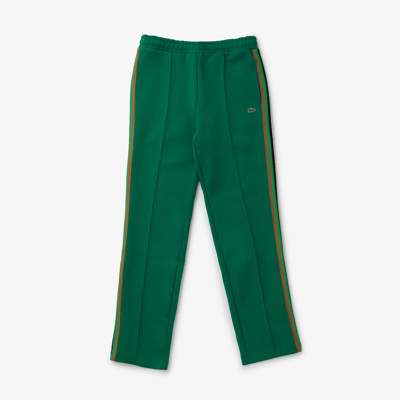 Lacoste Women's Striped Knit Pants - 44 In Green