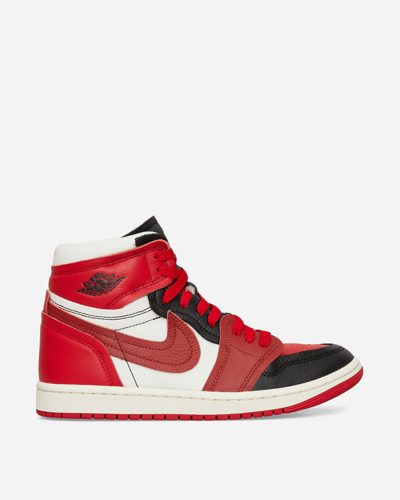 Nike Women S Air Jordan 1 High Method Of Make Sneakers Sport Red / Dune Red In Multicolor