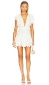 Loveshackfancy Presline Dress In Optic White