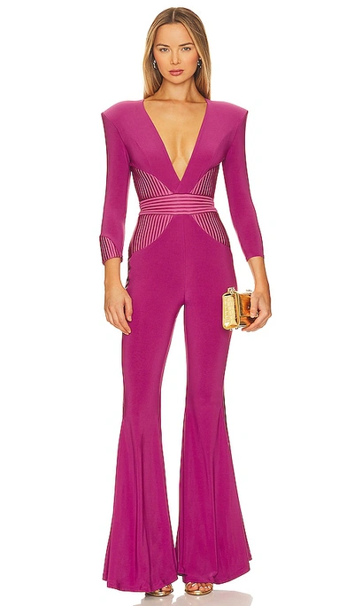 Zhivago Secret Jumpsuit In Dusty Pink