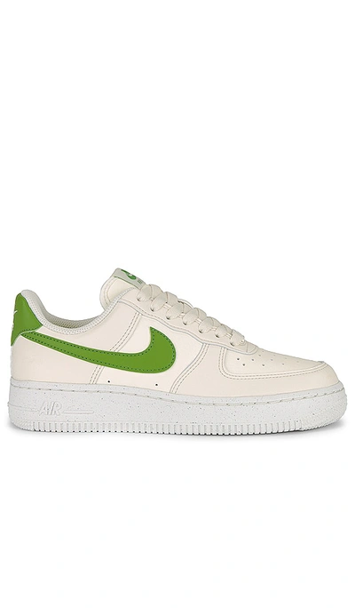 Nike Air Force 1 '07 Se Sneaker In Coconut Milk  Chlorophyll  Sail  & Volt