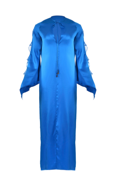 Francesca Miranda Juno Tunic Dress In Blue