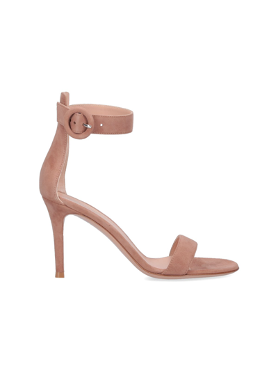 Gianvito Rossi 'portofino '85' Sandals In Pink