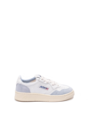 Autry 'medalist' White Low Top Sneakers With Logo Detail In White