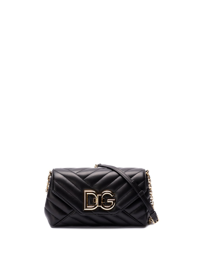 Dolce & Gabbana Small `lop` Bag In Black  