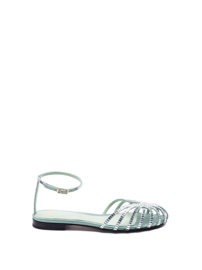 Alevì Milano `rebecca` Sandals In Blue