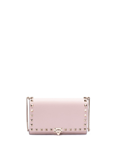 Valentino Garavani `rockstud` Pouch In Pink