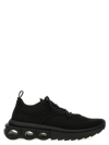 Ferragamo Sneakers Mit Gancini-schild In Black