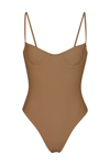 Anemos The Balconette Underwire One-piece In Sandstone