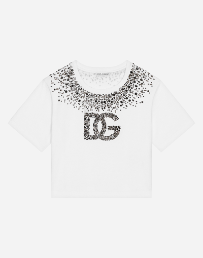 Dolce & Gabbana T-shirt Manica Corta In White