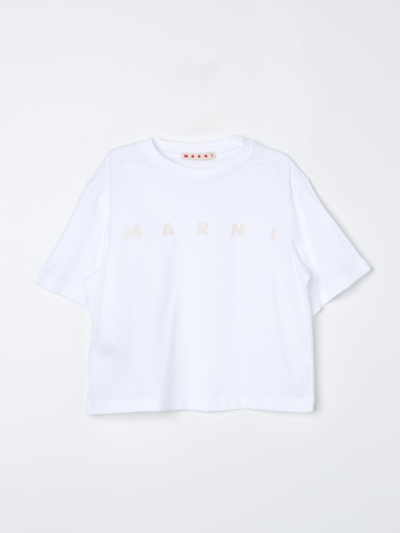 Marni T-shirt  Kids Colour White