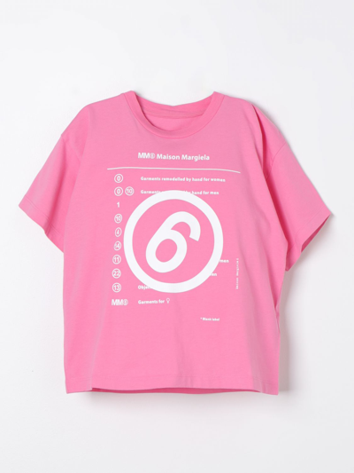 Mm6 Maison Margiela T-shirt  Kids Color Pink