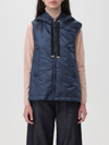 Max Mara The Cube Greengo Sleeveless Jacket In Blue